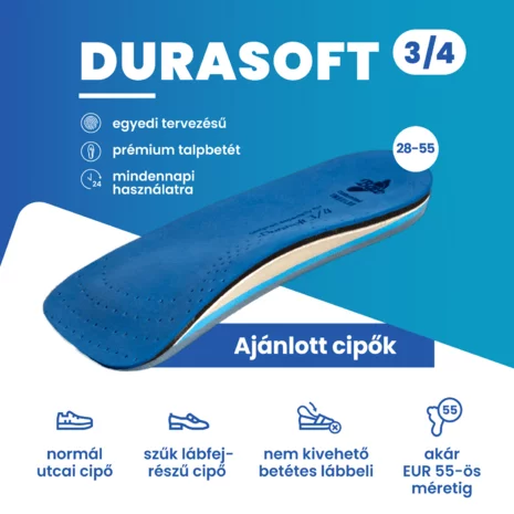 DuraSoft 3/4 individuální vložka do obuvi