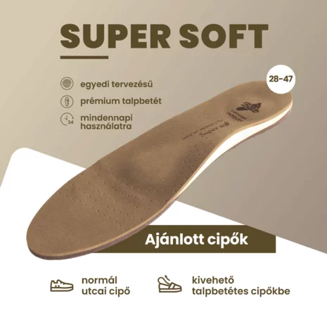 Super Soft individuální vložka do obuvi