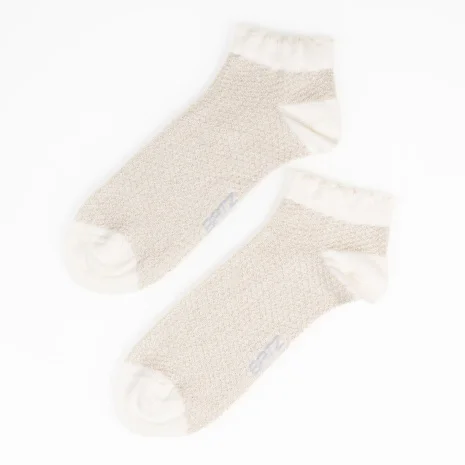 BATZ LIFESTYLE 2 pairs of Grace (ecru/ecru) socks