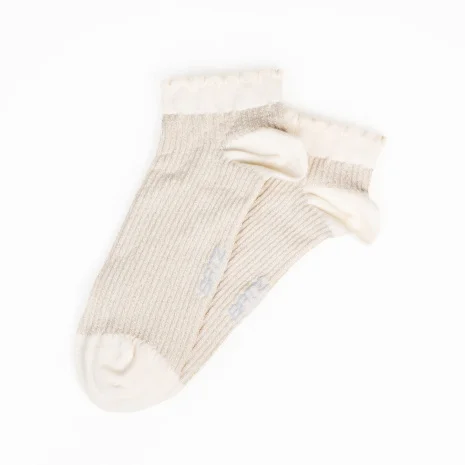 BATZ LIFESTYLE 2 pairs of Grace (ecru/ecru) socks