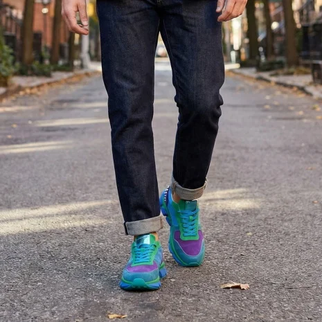 Batz X VIRAG KERENYI Chicago (Ocean) Men’s Sneakers