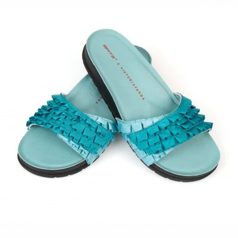 BATZ X VIKTORIAVARGA Ribbon siesta (Aqua)