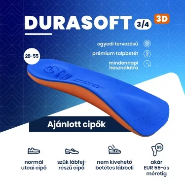 BATZ DuraSoft 3/4 individuální vložka do obuvi