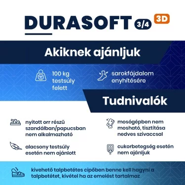 BATZ DuraSoft 3/4 individuální vložka do obuvi