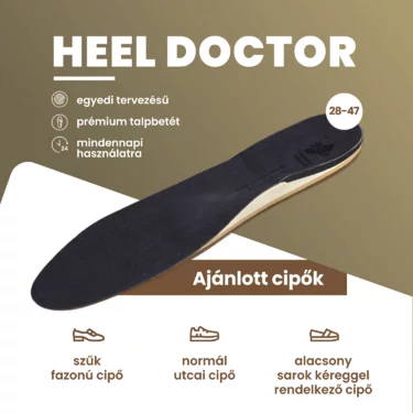 BATZ Heel Doctor individuální vložka do obuvi