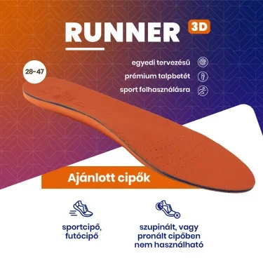 BATZ Runner individuální vložka do obuvi
