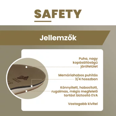 BATZ Safety individuální vložka do obuvi