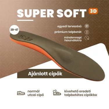 BATZ Super Soft individuální vložka do obuvi