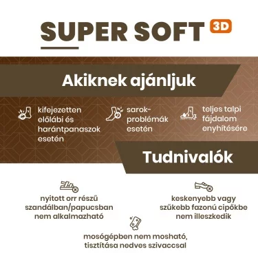 BATZ Super Soft individuální vložka do obuvi