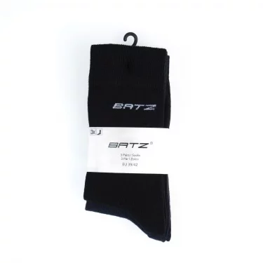 BATZ LIFESTYLE 3 páry Pánské (černé/modré/šedé) klasické ponožky
