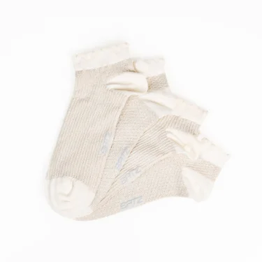BATZ LIFESTYLE 2 pairs of Grace (ecru/ecru) socks