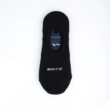 BATZ LIFESTYLE 3 páry Unisex (black/black/black) neviditelné ponožky